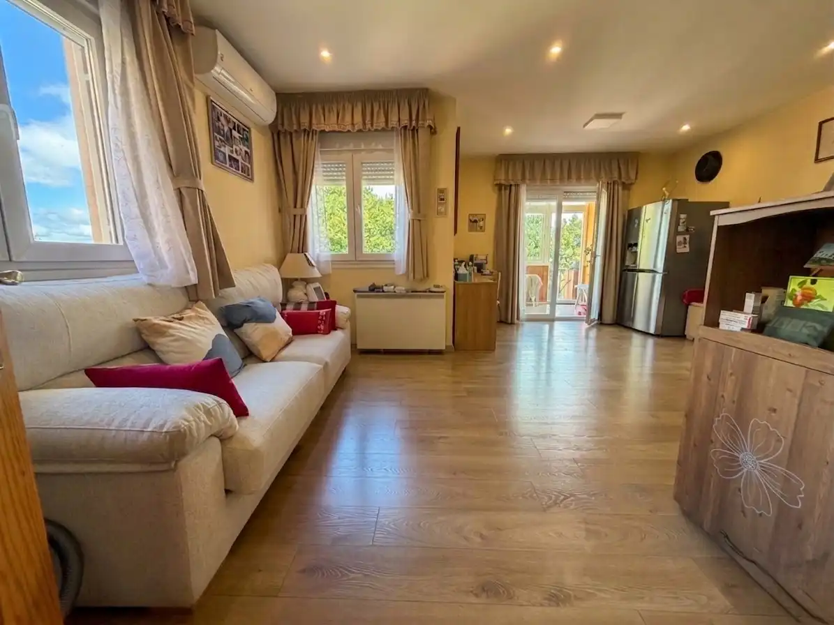Living room of Houses for sale in El Espinar  with Heating, Private garden and Terrace