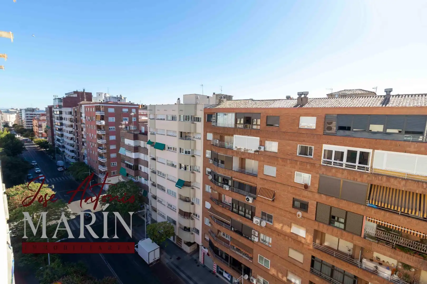 Vista exterior de Piso en venta en Badajoz