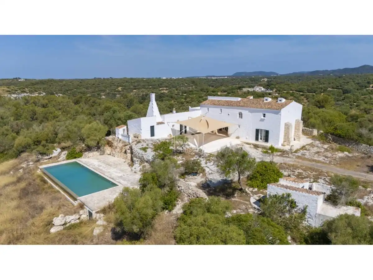 Exterior view of Country homes for sale in Alaior  with Heating, Private garden and Terrace