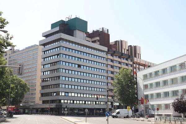 Vista exterior de Oficina de alquiler en  Madrid Capital con Aire acondicionado, Calefacción y Amueblado