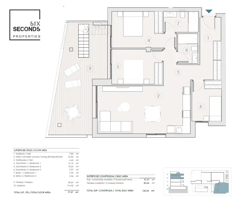 Attique avec piscine à vendre à Benijófar, imagen 9