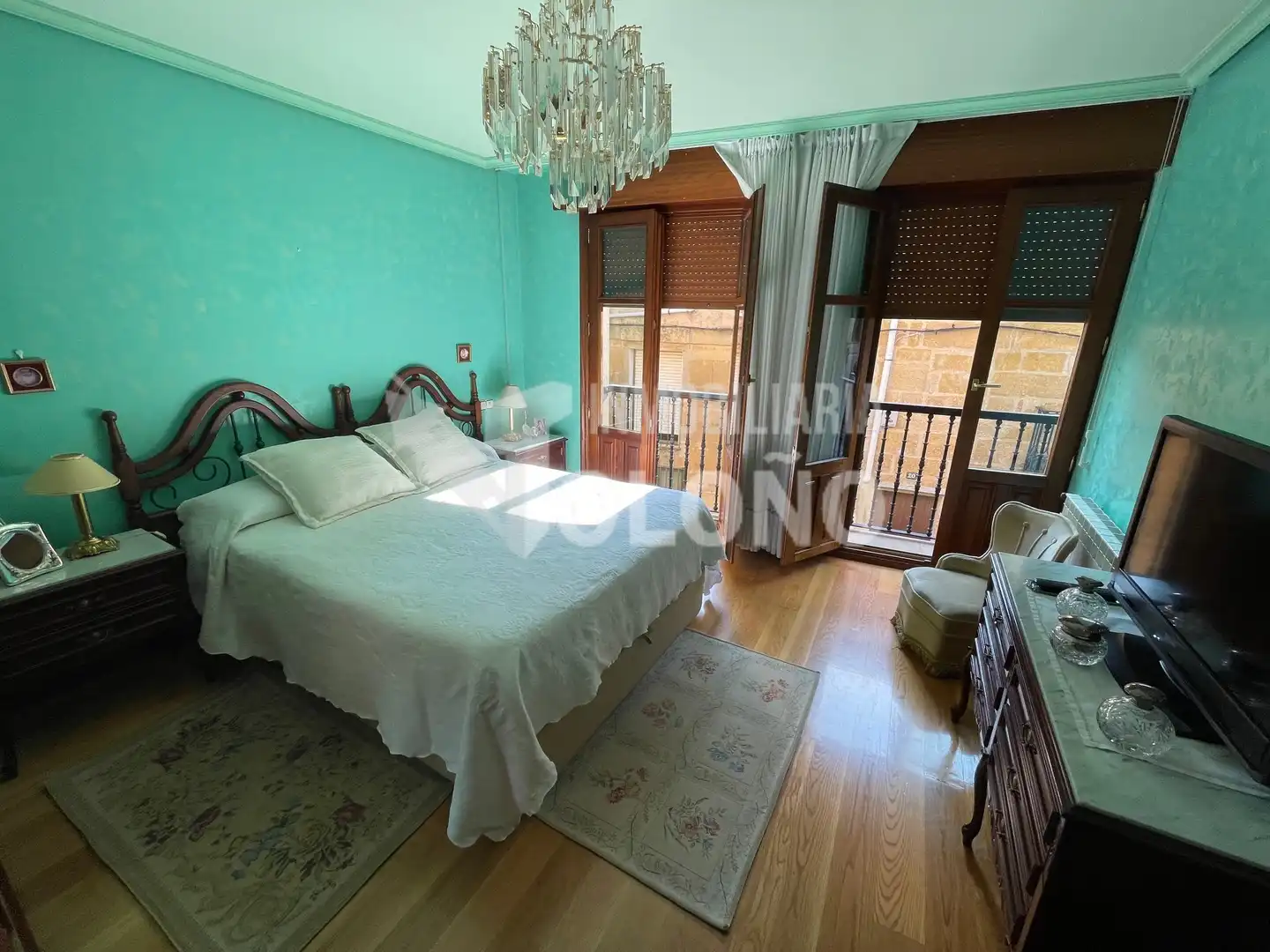 Habitación de Casa adosada en venta en San Asensio con Calefacción, Parquet y Trastero