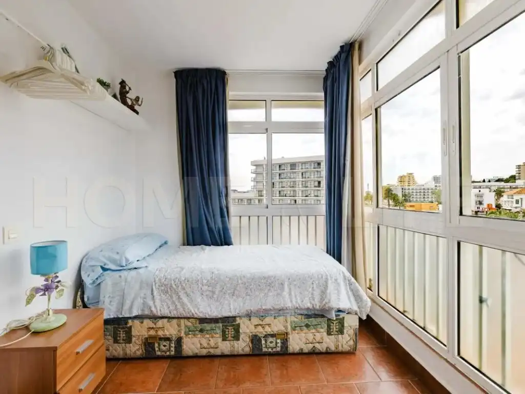 Bedroom of Flat for sale in Benalmádena  with Air Conditioner, Private garden and Terrace