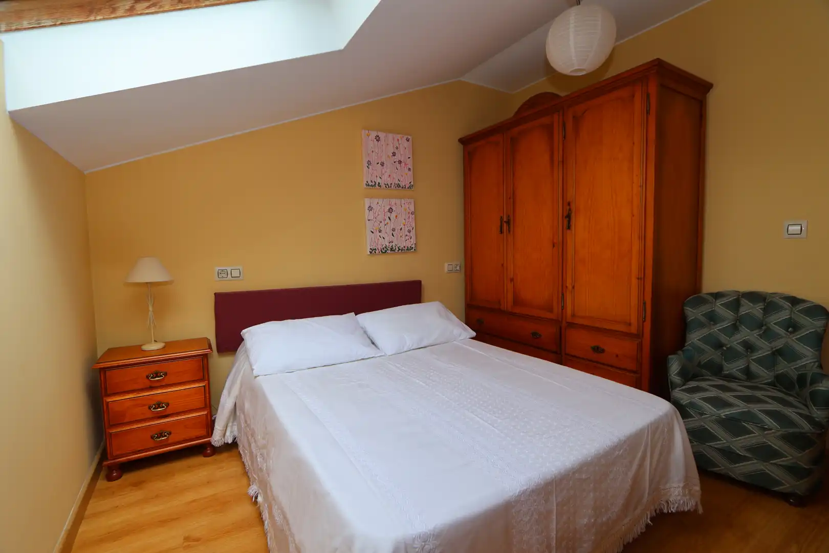 Habitación de Casa o chalet de alquiler en Cabana de Bergantiños con Jardín privado, Terraza y Amueblado