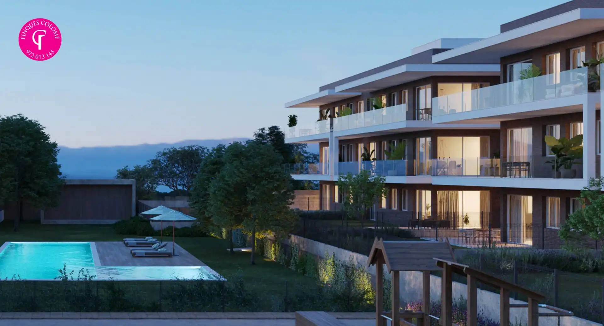 Vista exterior de Piso en venta en Vilablareix con Aire acondicionado, Terraza y Trastero