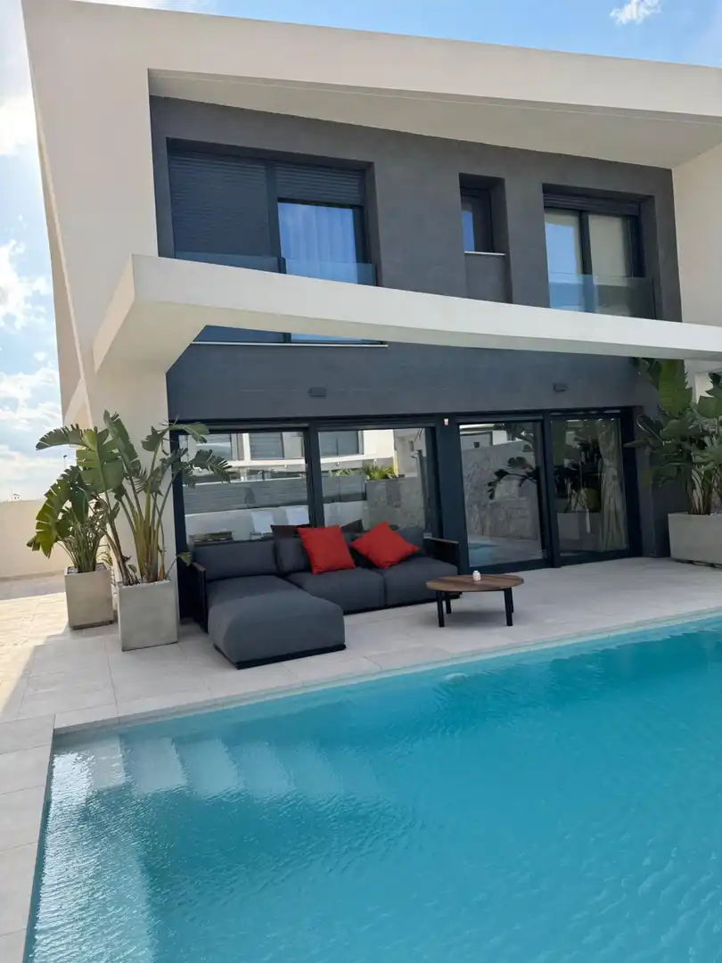 Terrace of Houses for rent in Santa Pola  with Air Conditioner, Heating and Private garden