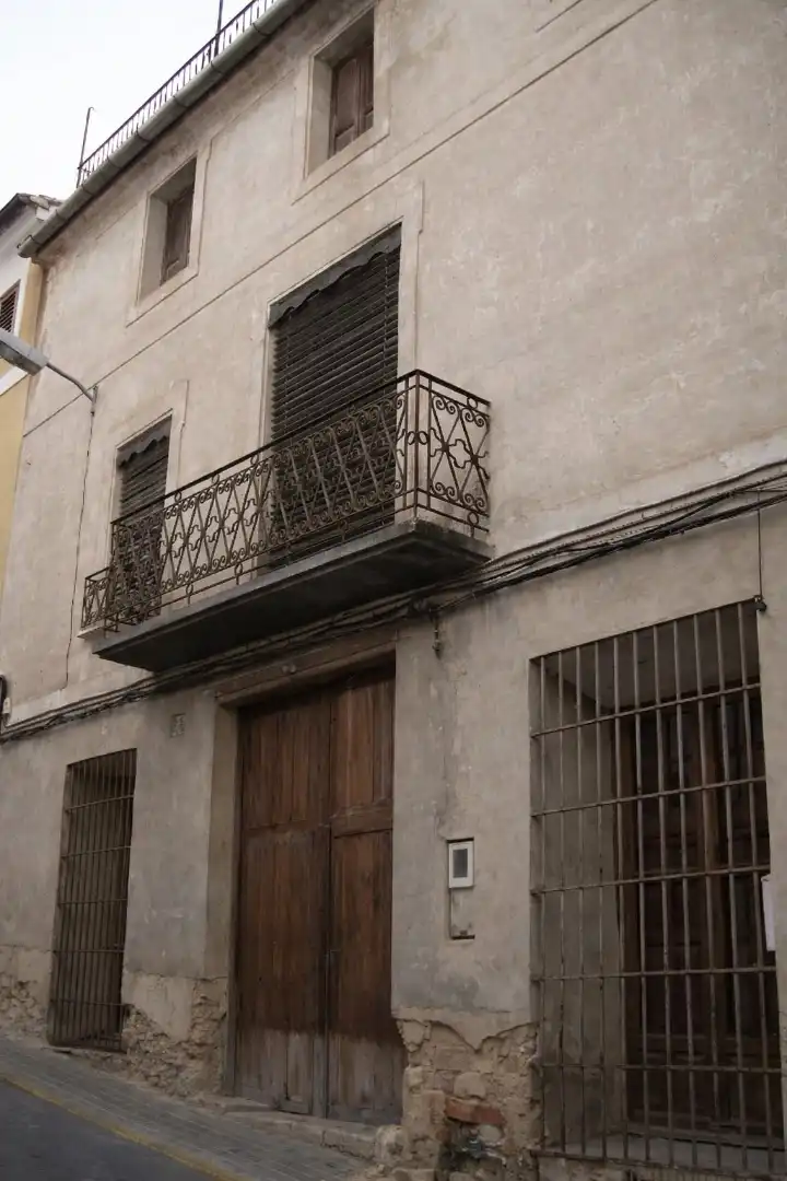 Vista exterior de Casa adosada en venta en L'Olleria con Terraza, Trastero y Balcón