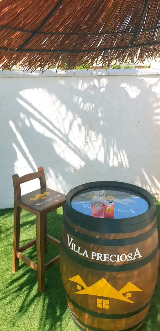 Terraza de Casa o chalet en venta en Mazarrón con Aire acondicionado, Jardín privado y Piscina