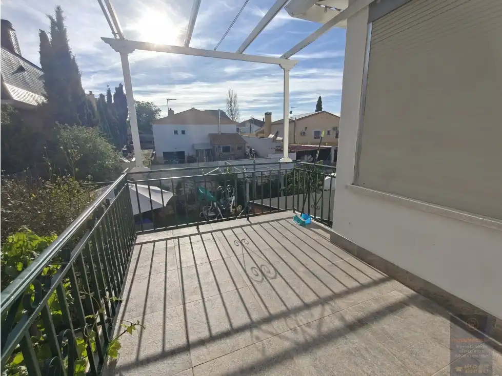 Balcony of Houses for sale in Casarrubios del Monte  with Terrace and Furnished