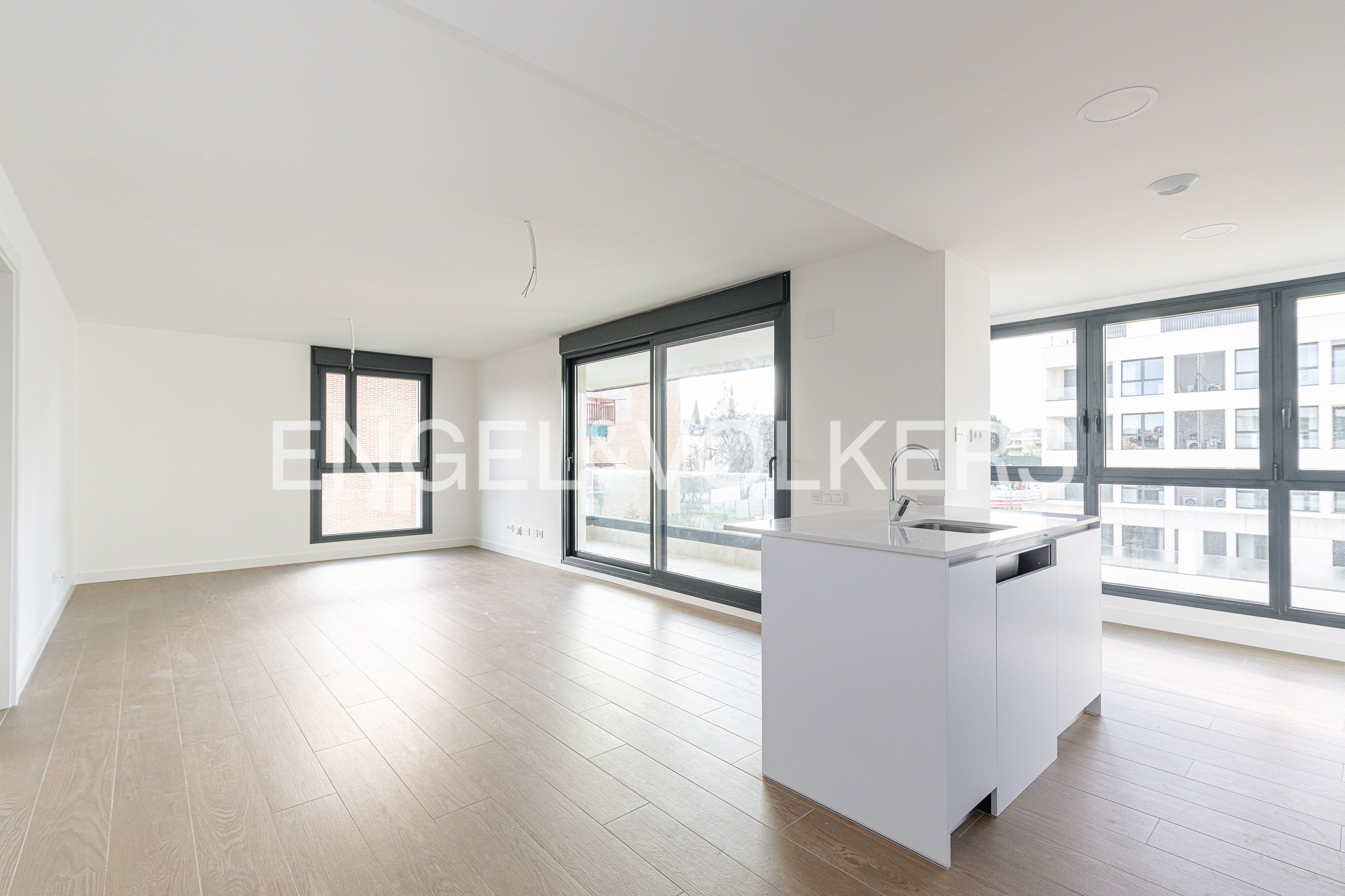 Living room of Apartment to rent in Las Rozas de Madrid  with Air Conditioner, Heating and Terrace