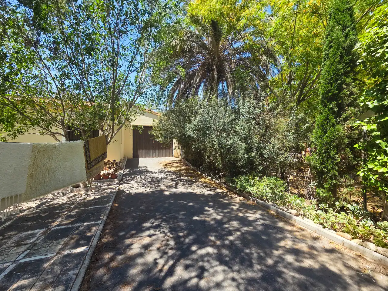Vista exterior de Casa o xalet en venda en Elche / Elx amb Jardí privat, Terrassa i Piscina