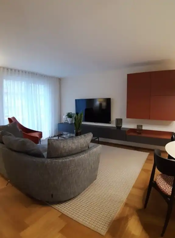Sala de estar de Piso en venta en Bilbao  con Calefacción, Amueblado y Horno