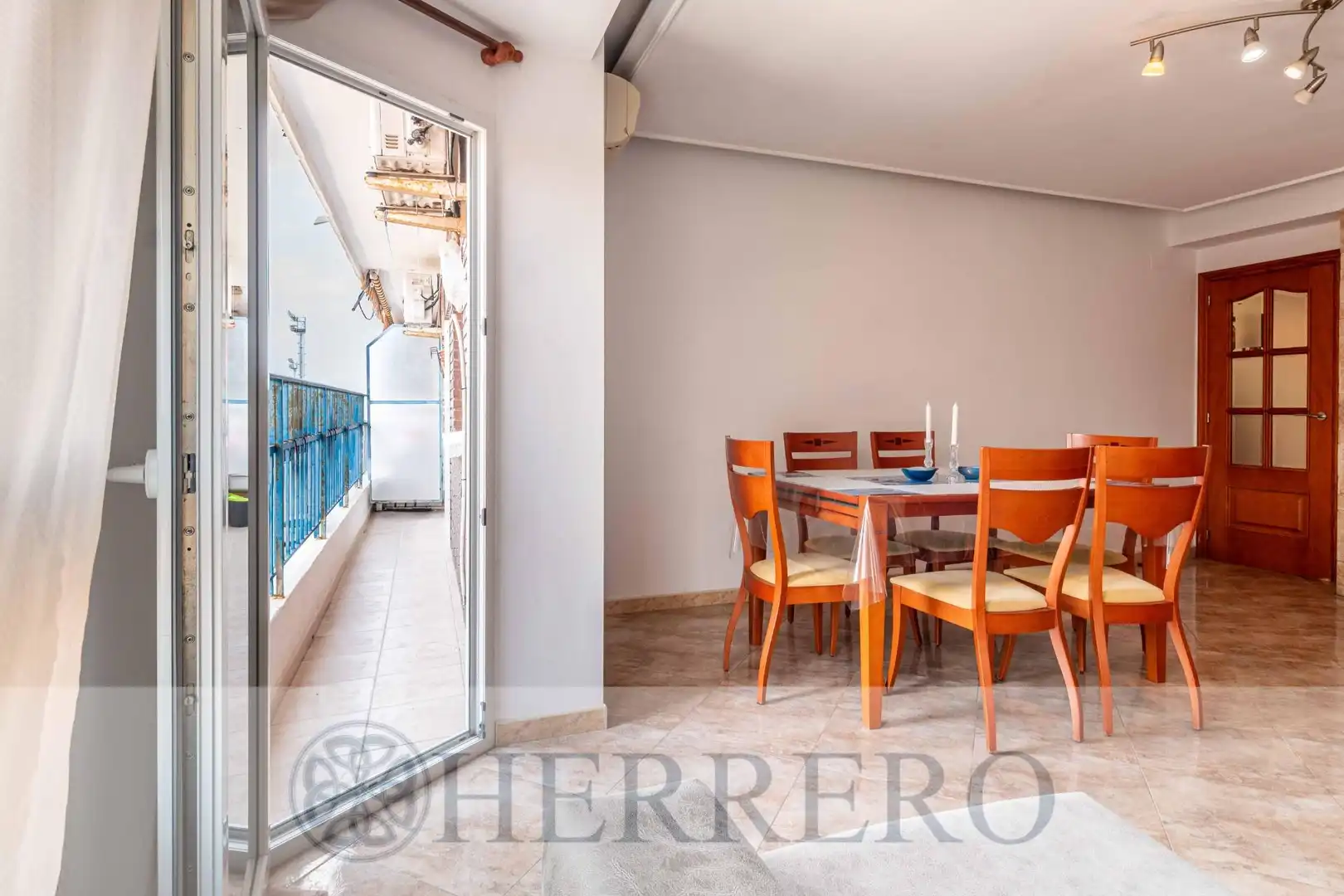 Terrassa de Pis en venda en El Real de Gandia amb Aire condicionat, Calefacció i Moblat