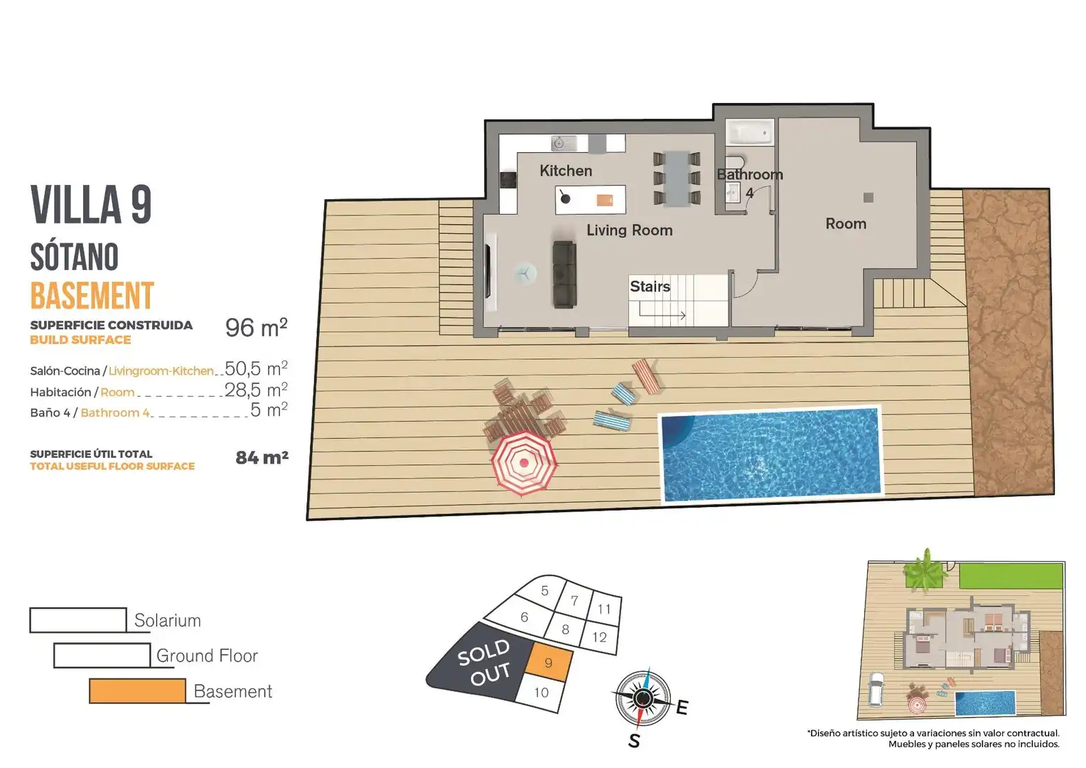 Villa mit Pool zum Verkauf in Finestrat Pueblo, imagen 33
