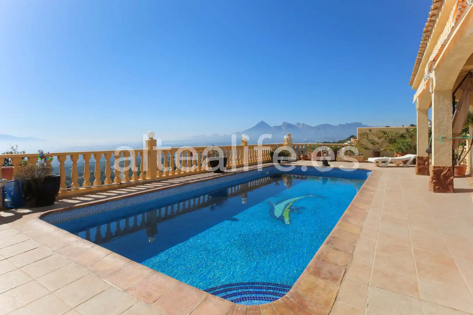 Vista exterior de Casa o chalet en venta en Altea con Aire acondicionado, Calefacción y Jardín privado