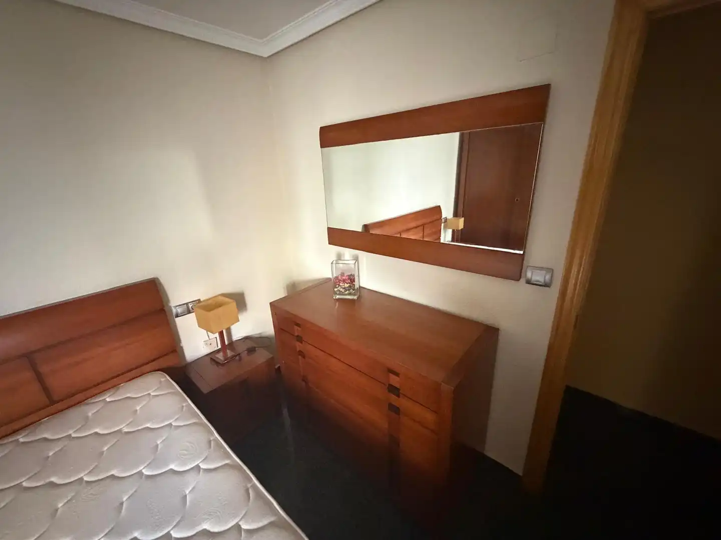 Bedroom of Flat for sale in Jaén  with Air Conditioner, Furnished and Balcony