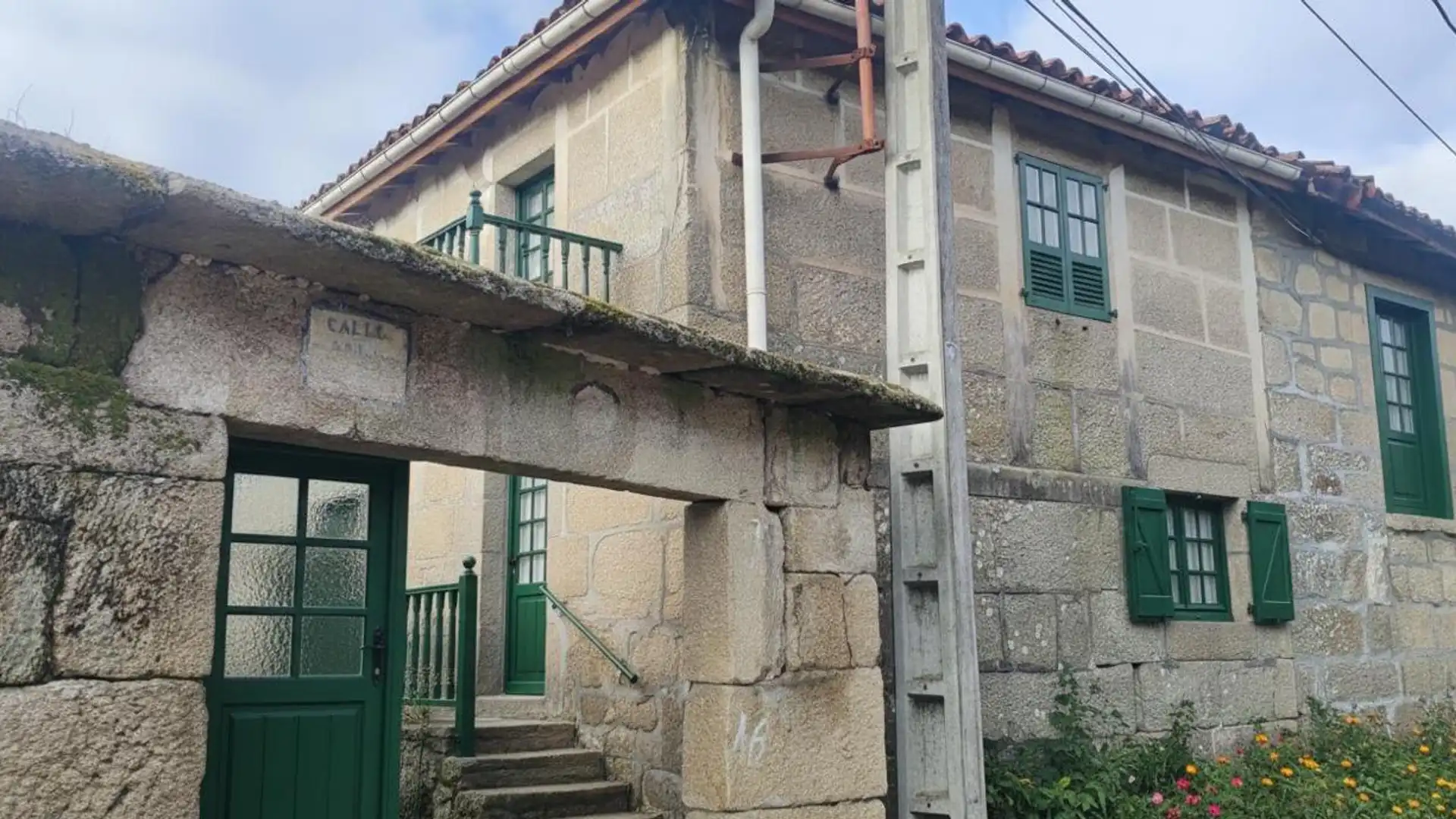 Vista exterior de Finca rústica en venta en Esgos