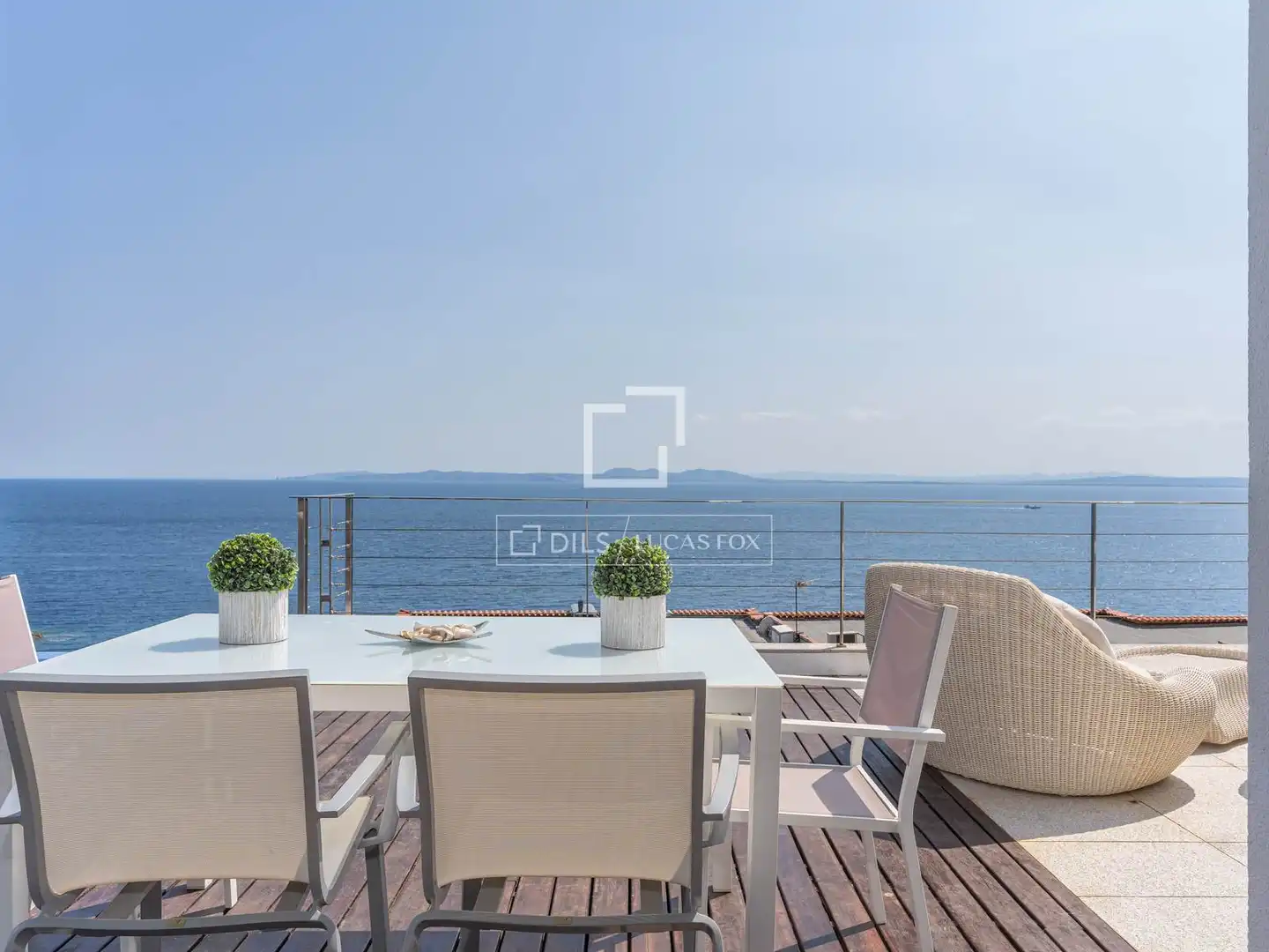 Terraza de Casa o chalet en venta en Roses con Aire acondicionado, Calefacción y Jardín privado