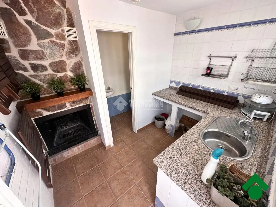 Cocina de Casa o chalet en venta en Álora con Aire acondicionado y Terraza