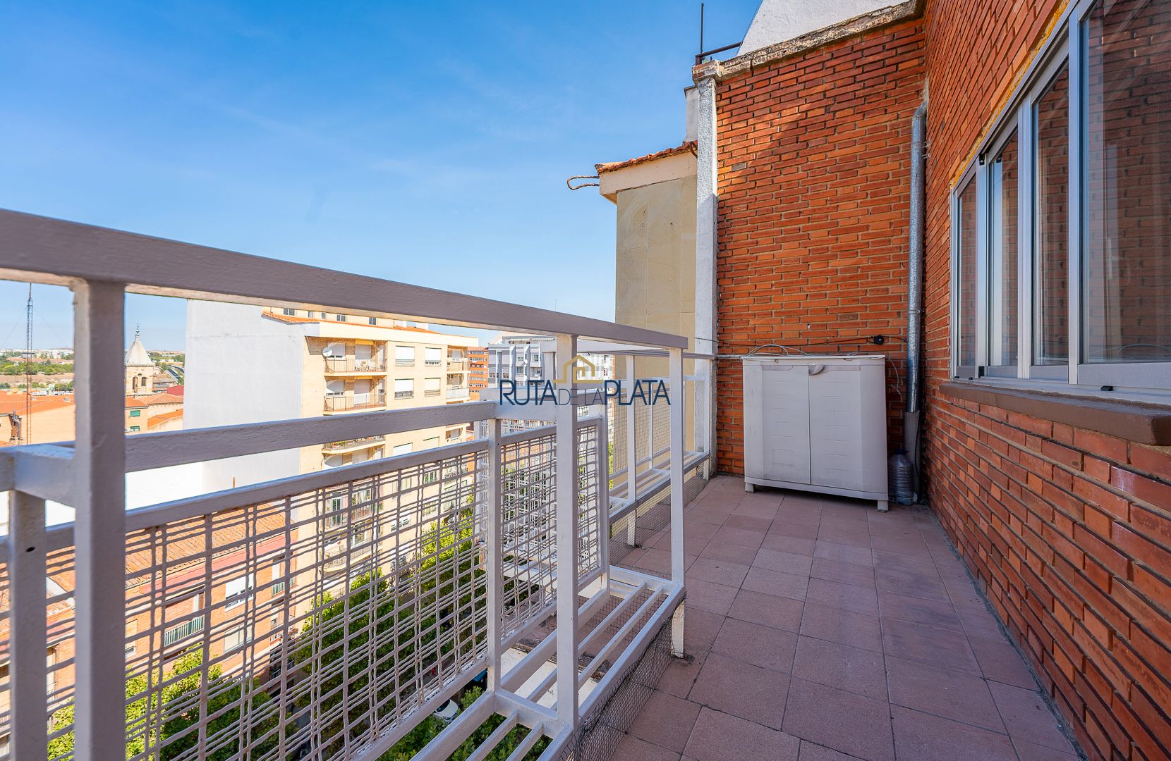Balcony of Flat to rent in Zamora Capital   with Heating, Terrace and Furnished