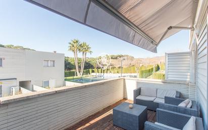 Terrace of Single-family semi-detached for sale in Sant Pol de Mar  with Air Conditioner, Heating and Terrace