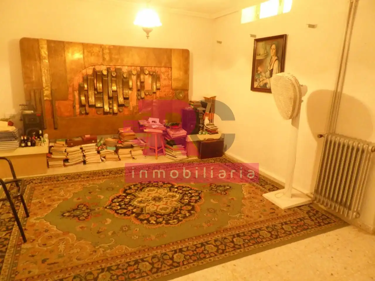 Sala de estar de Casa o chalet en venta en Castellanos de Villiquera con Calefacción, Jardín privado y Piscina