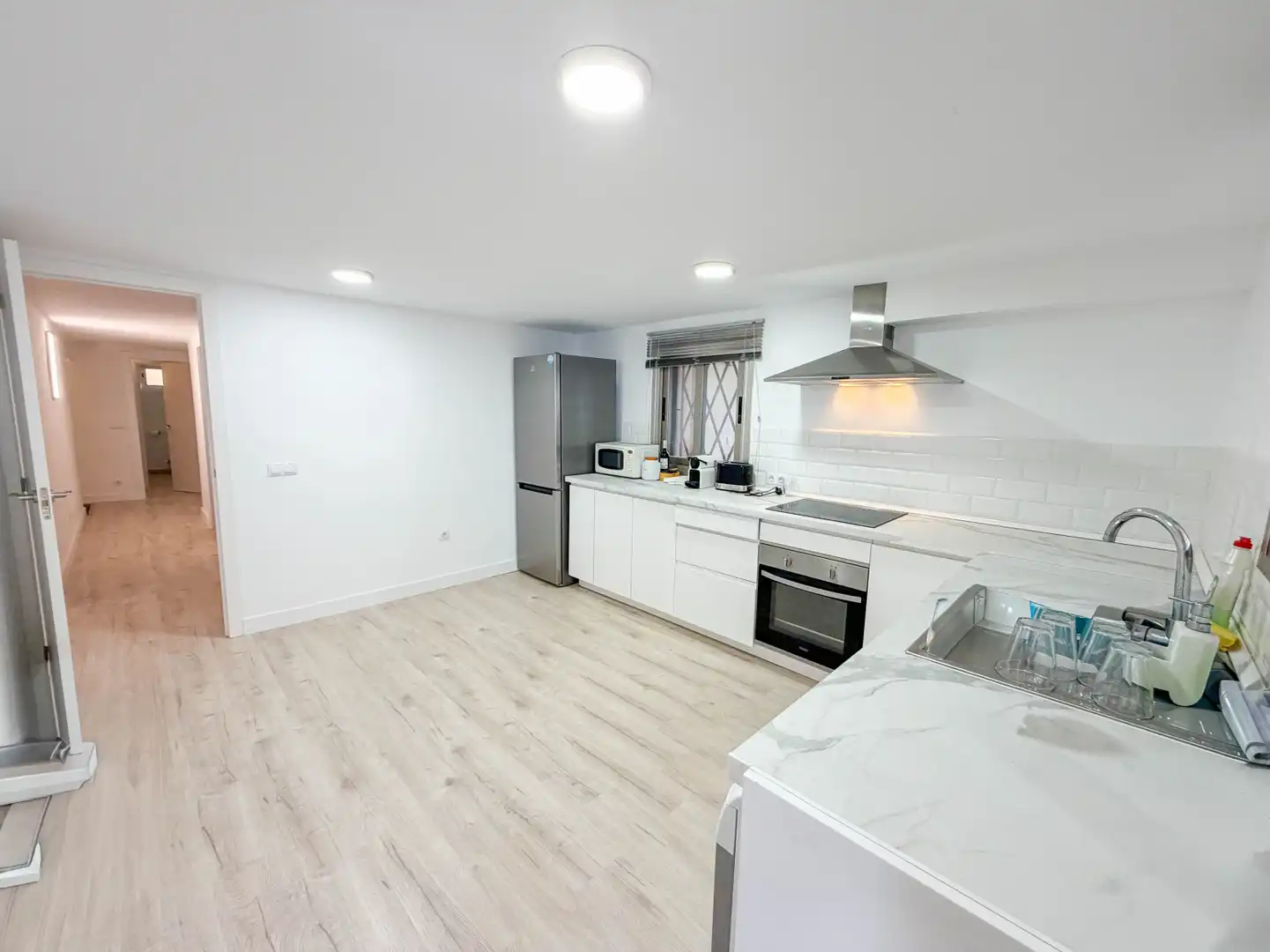 Kitchen of Flat for sale in Alcúdia  with Air Conditioner, Terrace and Storage room