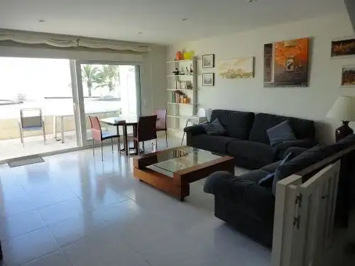 Living room of Detached homes for sale in Torredembarra  with Air Conditioner, Private garden and Terrace