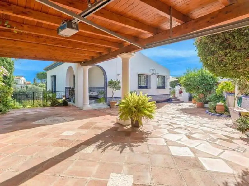 Jardí de Casa o xalet de lloguer en Marbella amb Aire condicionat, Calefacció i Jardí privat