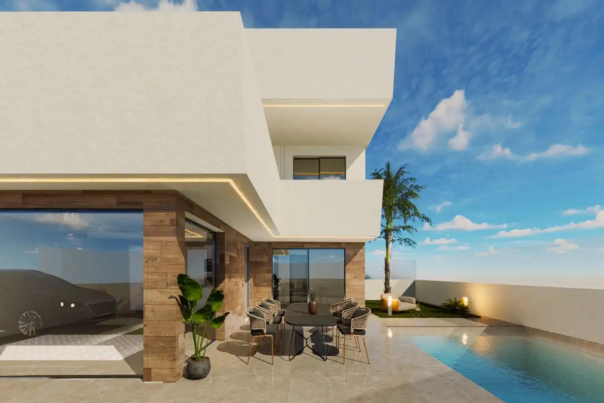 Terraza de Casa o chalet en venta en San Pedro del Pinatar con Piscina comunitaria