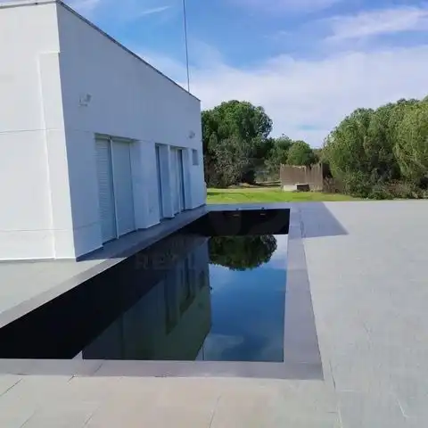 Piscina de Casa o xalet en venda en Alburquerque amb Calefacció i Piscina