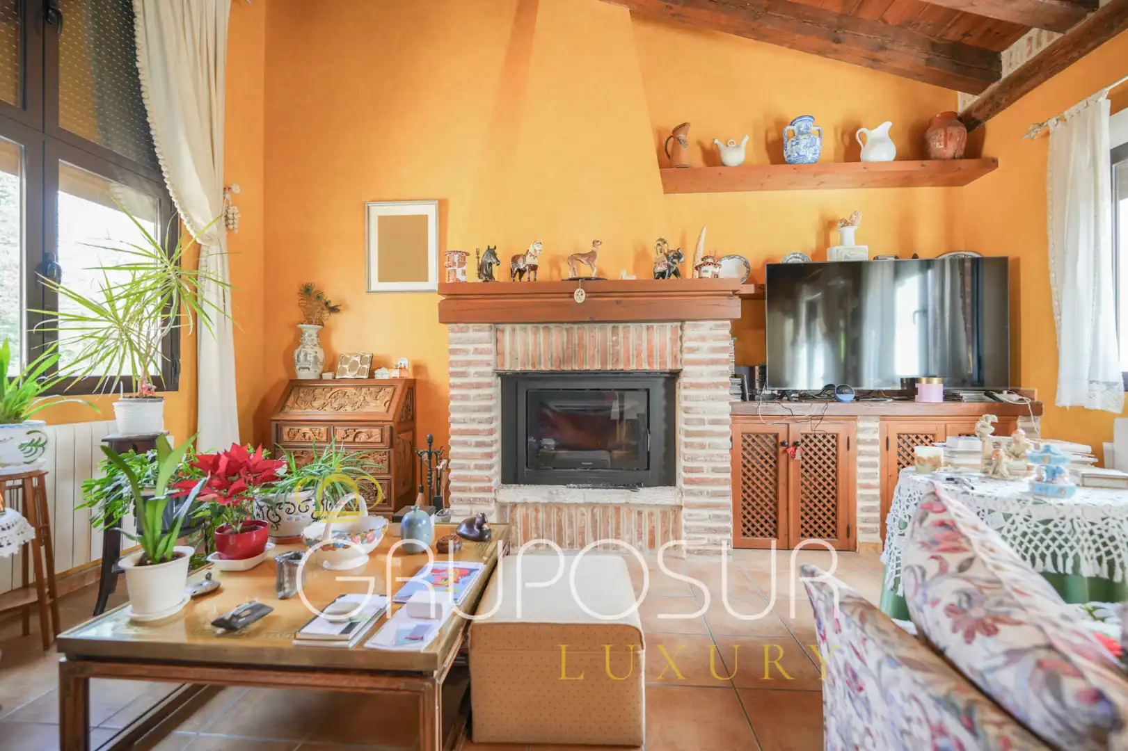Sala de estar de Casa o chalet en venta en Boecillo con Calefacción, Jardín privado y Terraza