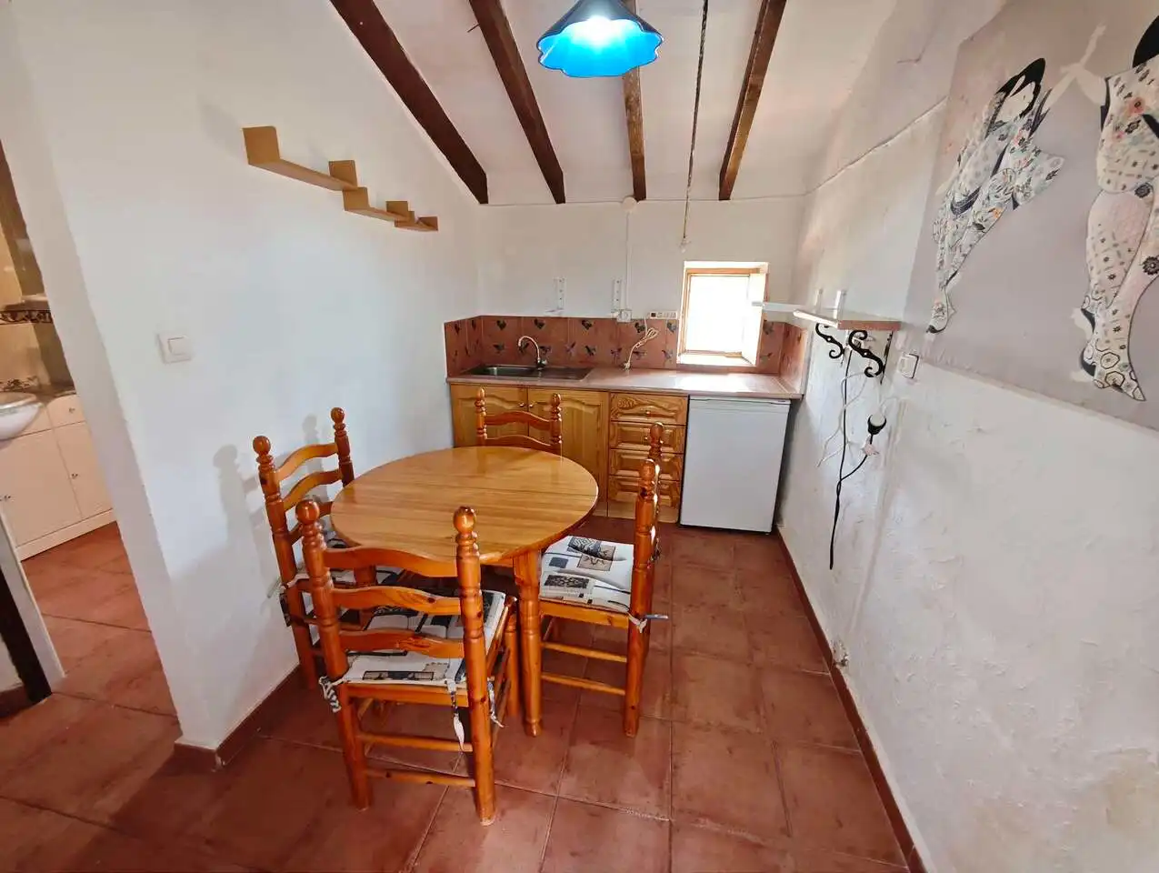 Cocina de Finca rústica en venta en Yecla con Aire acondicionado, Calefacción y Jardín privado