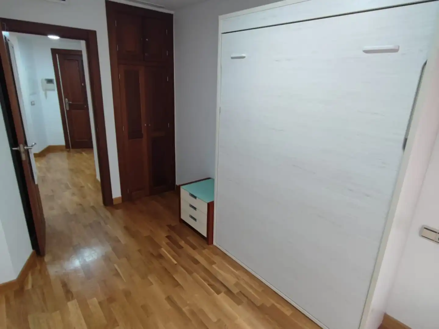 Dormitori de Apartament de lloguer en Murcia amb Aire condicionat, Calefacció i Moblat