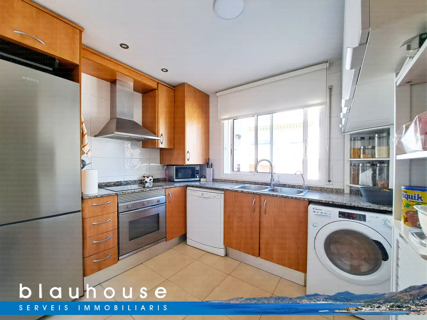 Cuina de Apartament en venda en Llançà amb Aire condicionat, Parquet i Terrassa