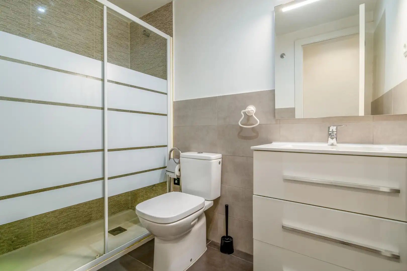 Baño de Apartamento de alquiler en Madrid con Calefacción