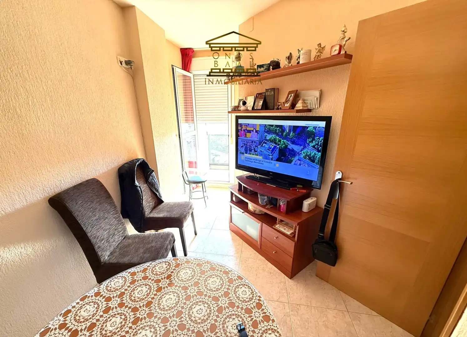 Sala de estar de Piso en venta en Huelva con Aire acondicionado y Amueblado