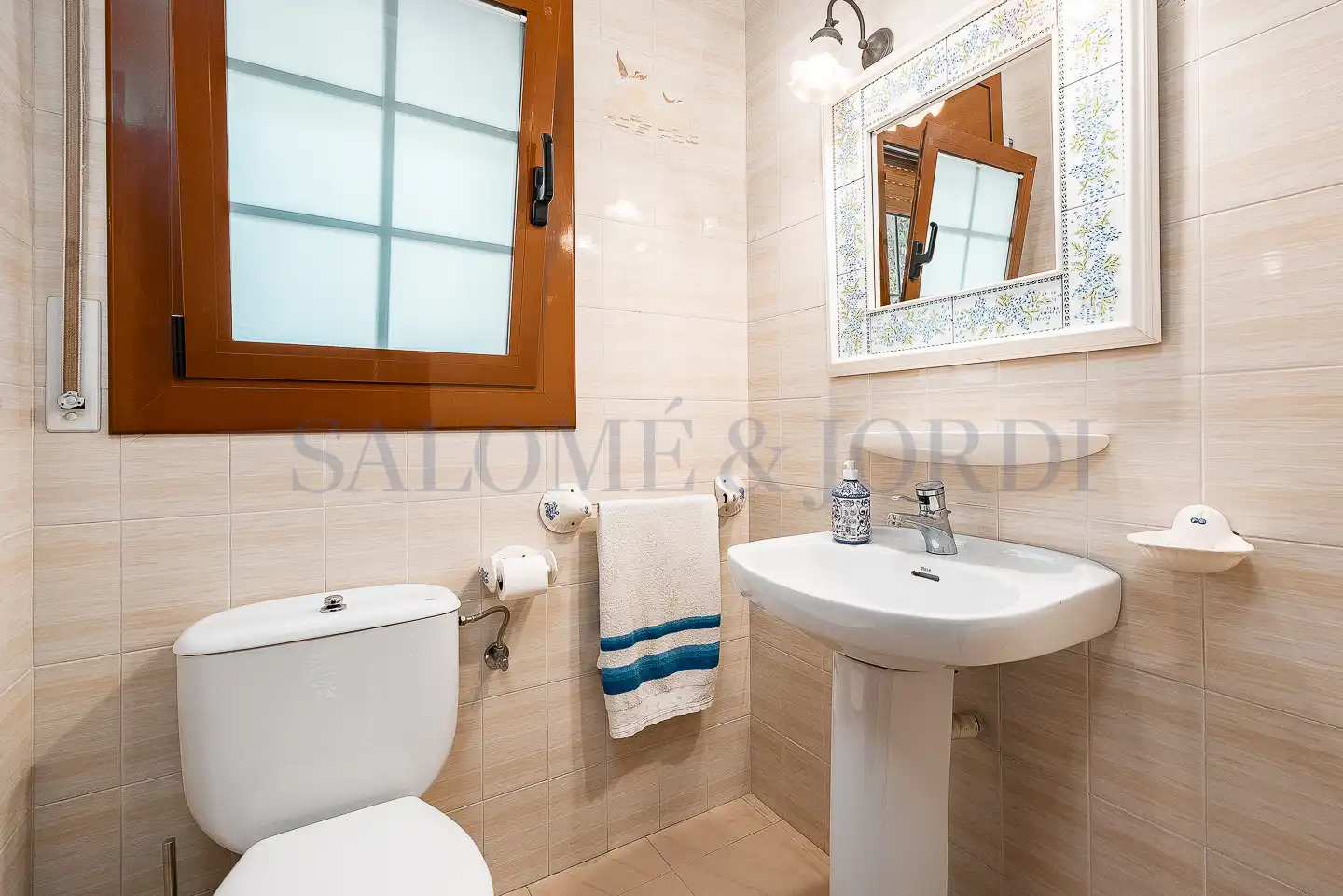 Baño de Casa o chalet en venta en Vilassar de Dalt con Calefacción, Jardín privado y Piscina