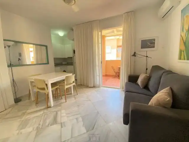 Living room of Apartments for rent in Islantilla  with Air Conditioner and Terrace
