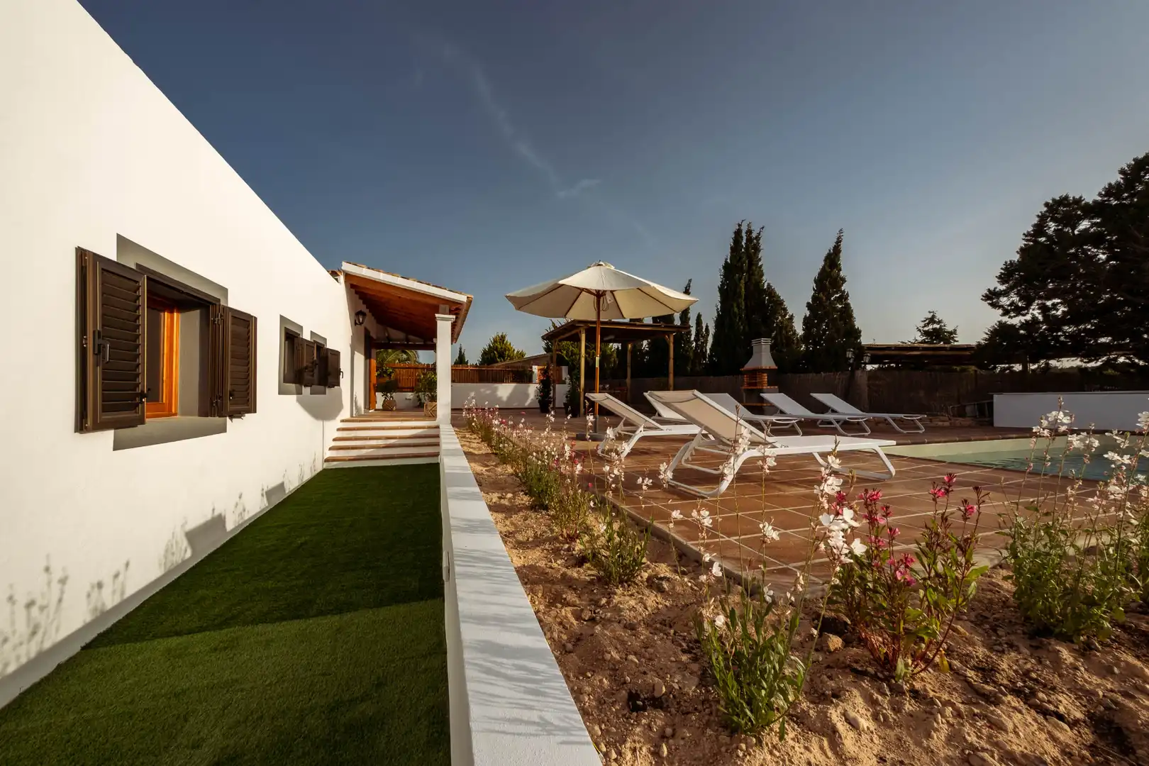 Terrassa de Casa o xalet en venda en Formentera amb Aire condicionat, Calefacció i Jardí privat