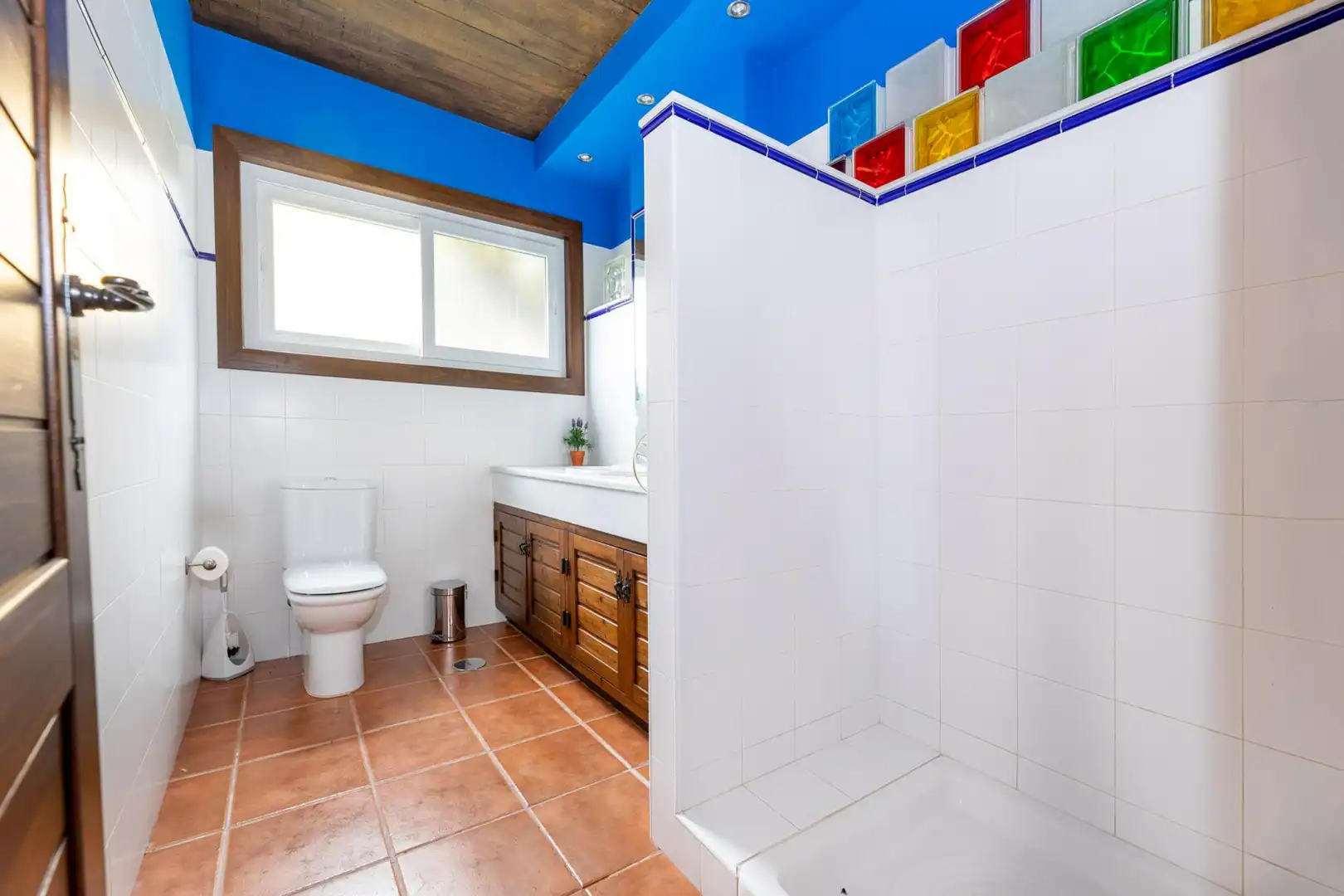 Bany de Casa o xalet en venda en Dúdar amb Aire condicionat, Jardí privat i Terrassa