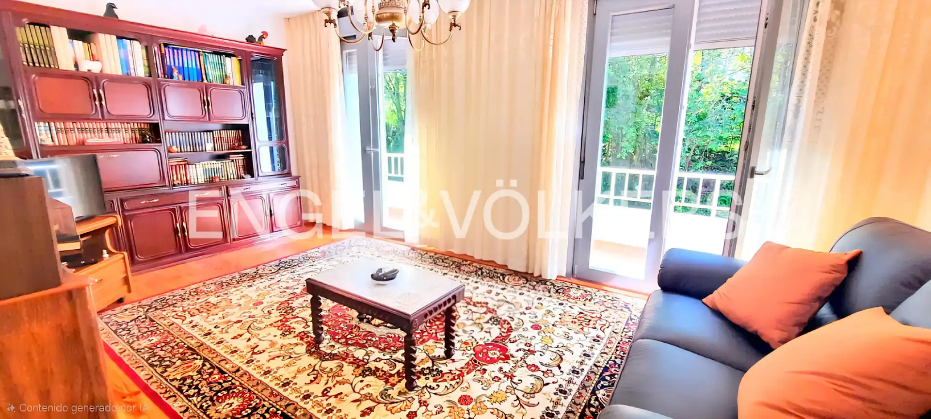 Sala de estar de Finca rústica en venta en Vigo  con Calefacción, Parquet y Terraza
