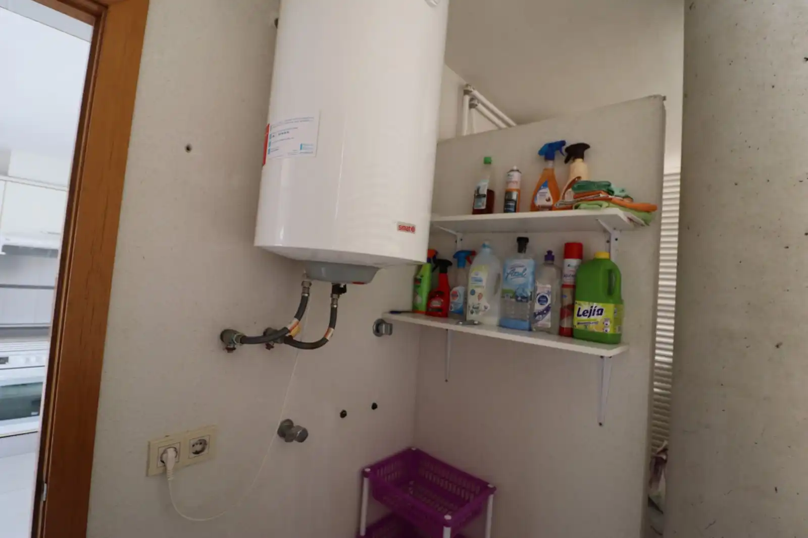 Baño de Piso de alquiler en  Palma de Mallorca con Aire acondicionado, Parquet y Terraza