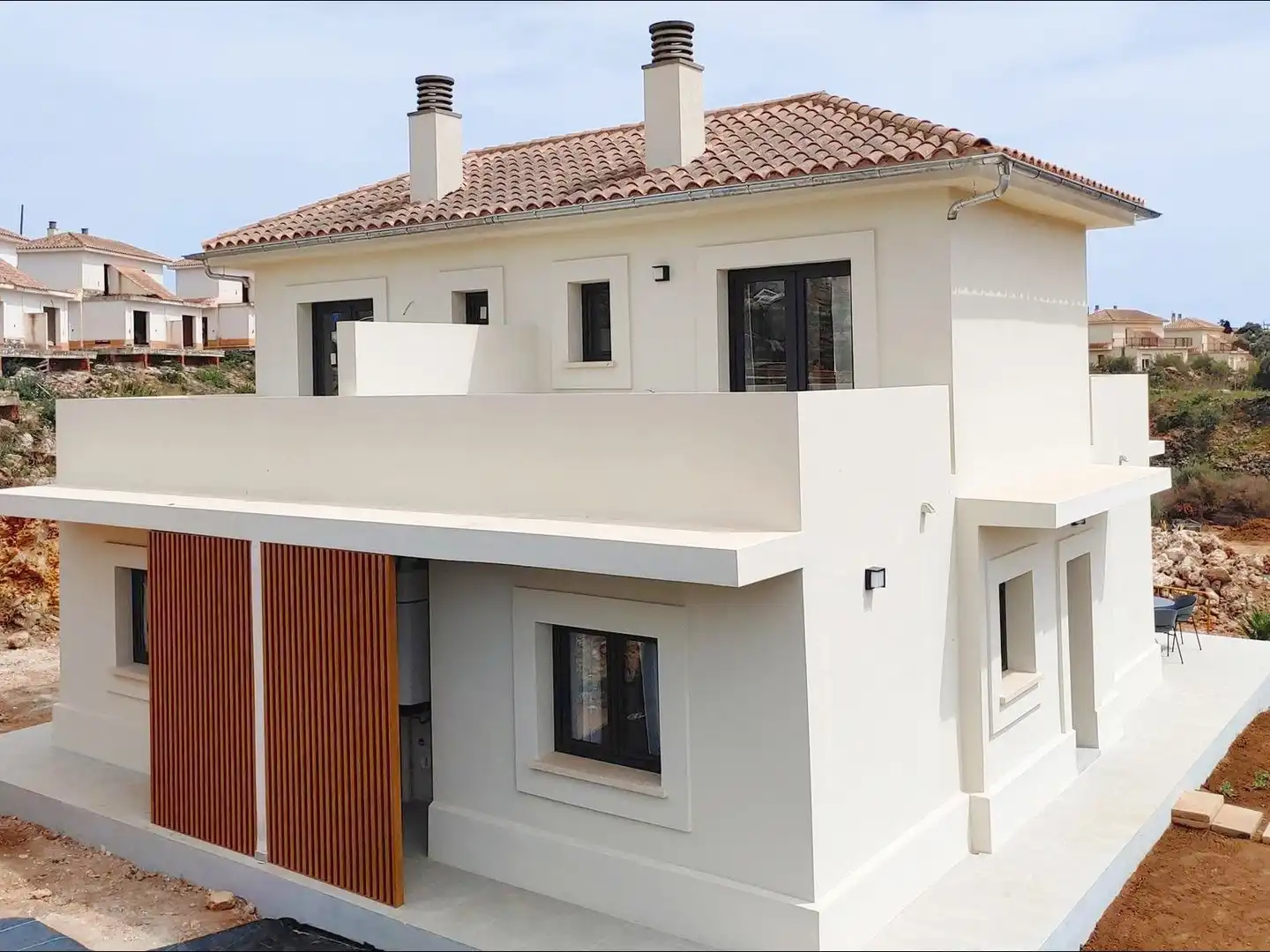 Exterior view of Detached homes for sale in Manacor  with Heating, Private garden and Terrace