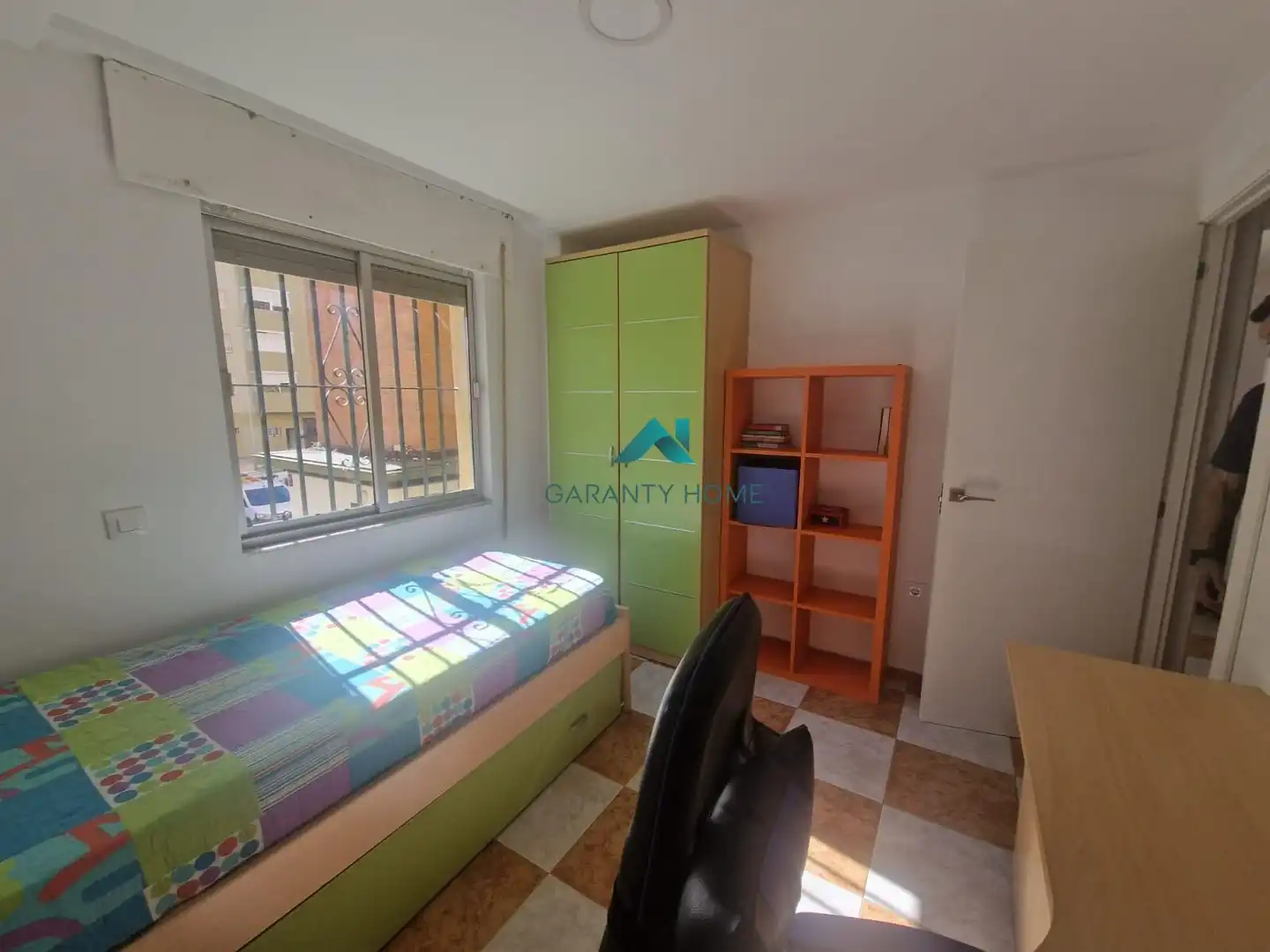 Bedroom of Flat for sale in Jerez de la Frontera  with Air Conditioner, Terrace and Furnished
