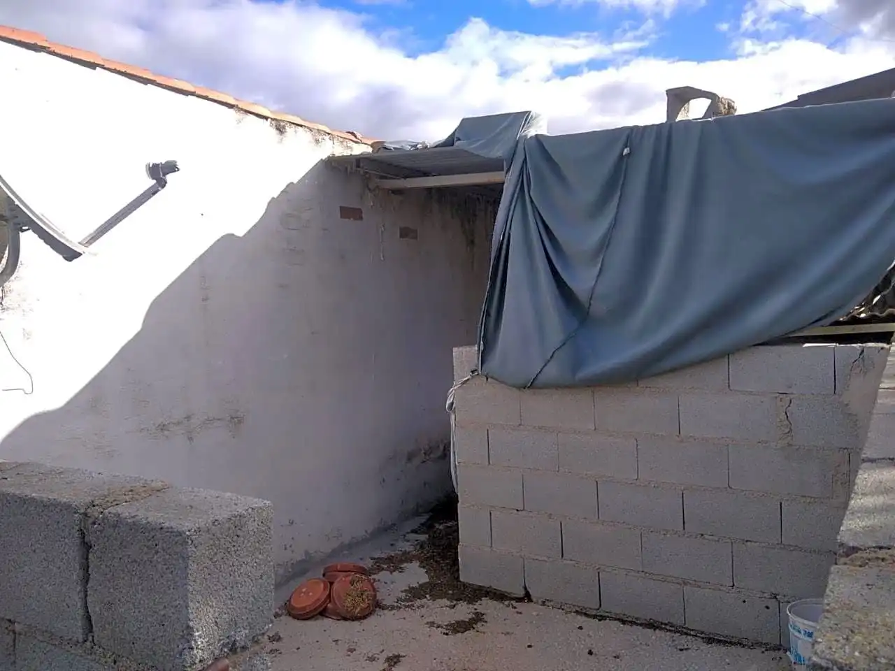 Vista exterior de Finca rústica en venta en Benalúa de las Villas con Jardín privado, Terraza y Trastero