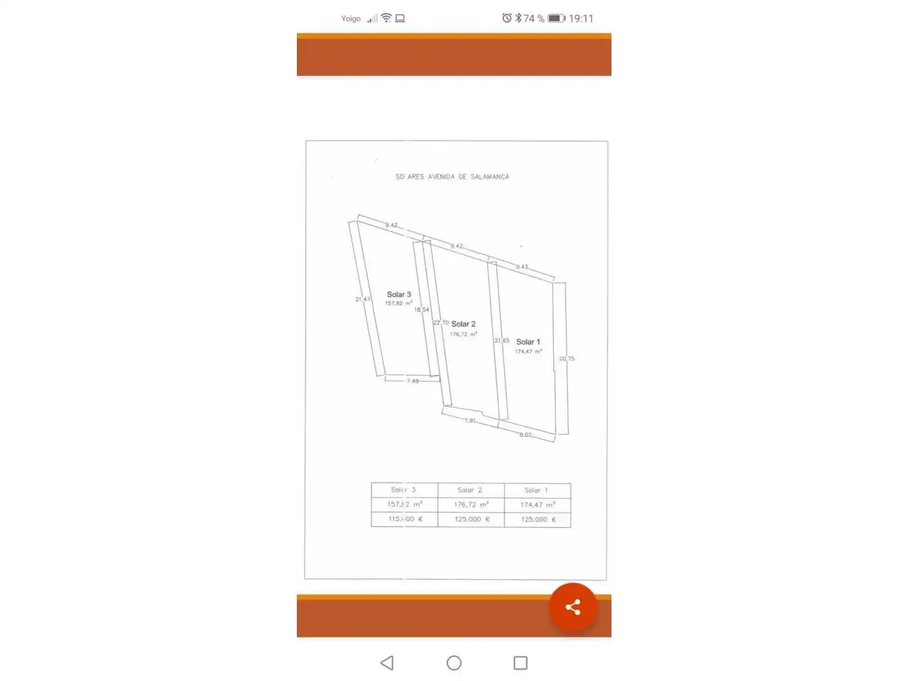 Terreno residencial en venta en Avenida SALAMANCA 16, imagen 3