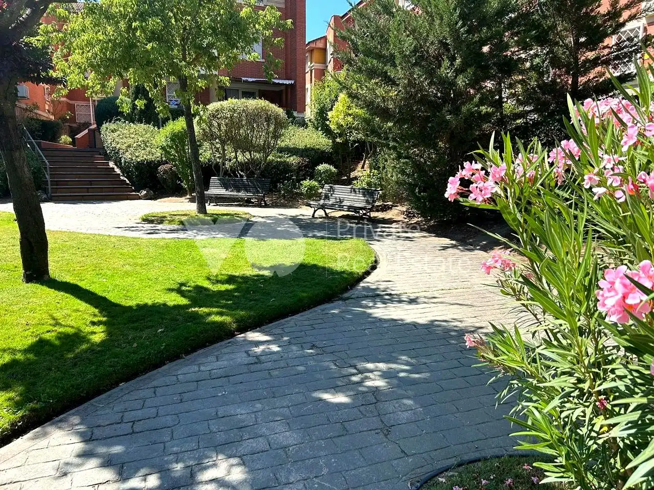 Jardí de Pis en venda en Villanueva del Pardillo amb Calefacció, Parquet i Terrassa