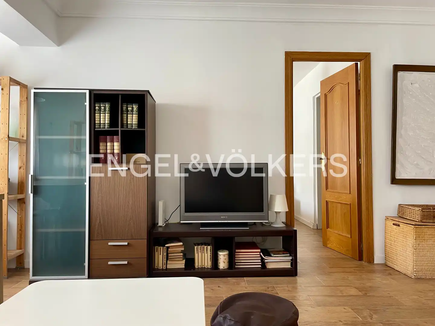 Wohnzimmer von Wohnung zur Miete in Valencia mit Heizung