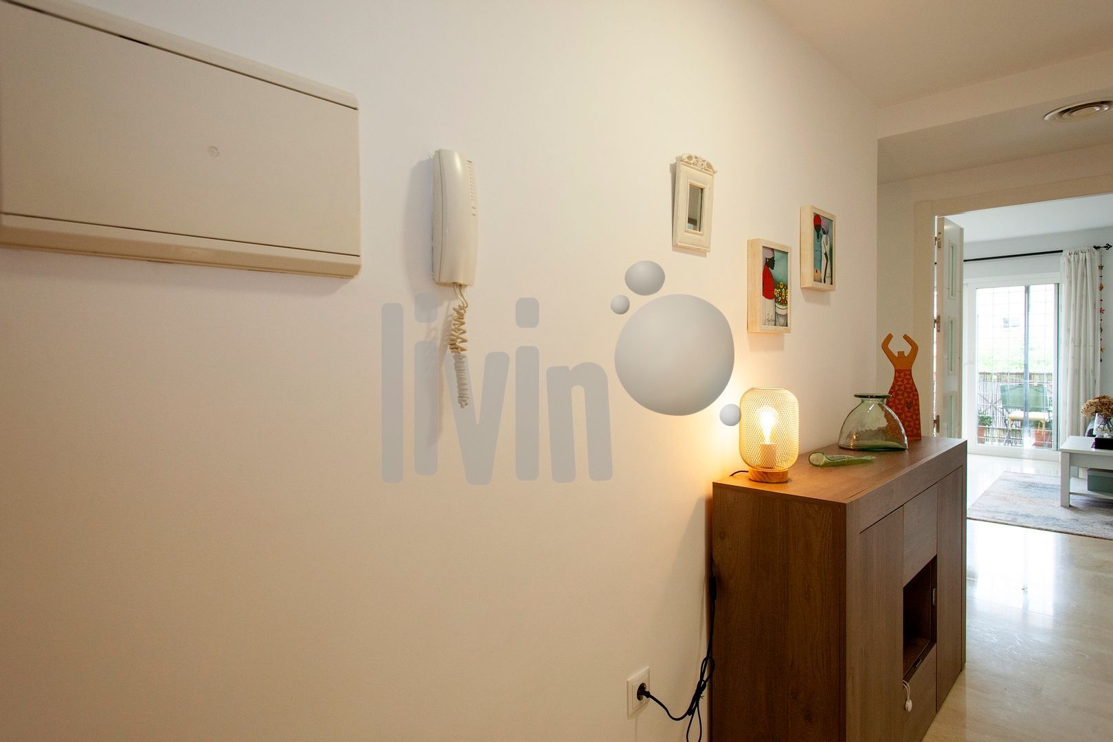 Living room of Flat for sale in  Jaén Capital  with Air Conditioner, Heating and Community pool